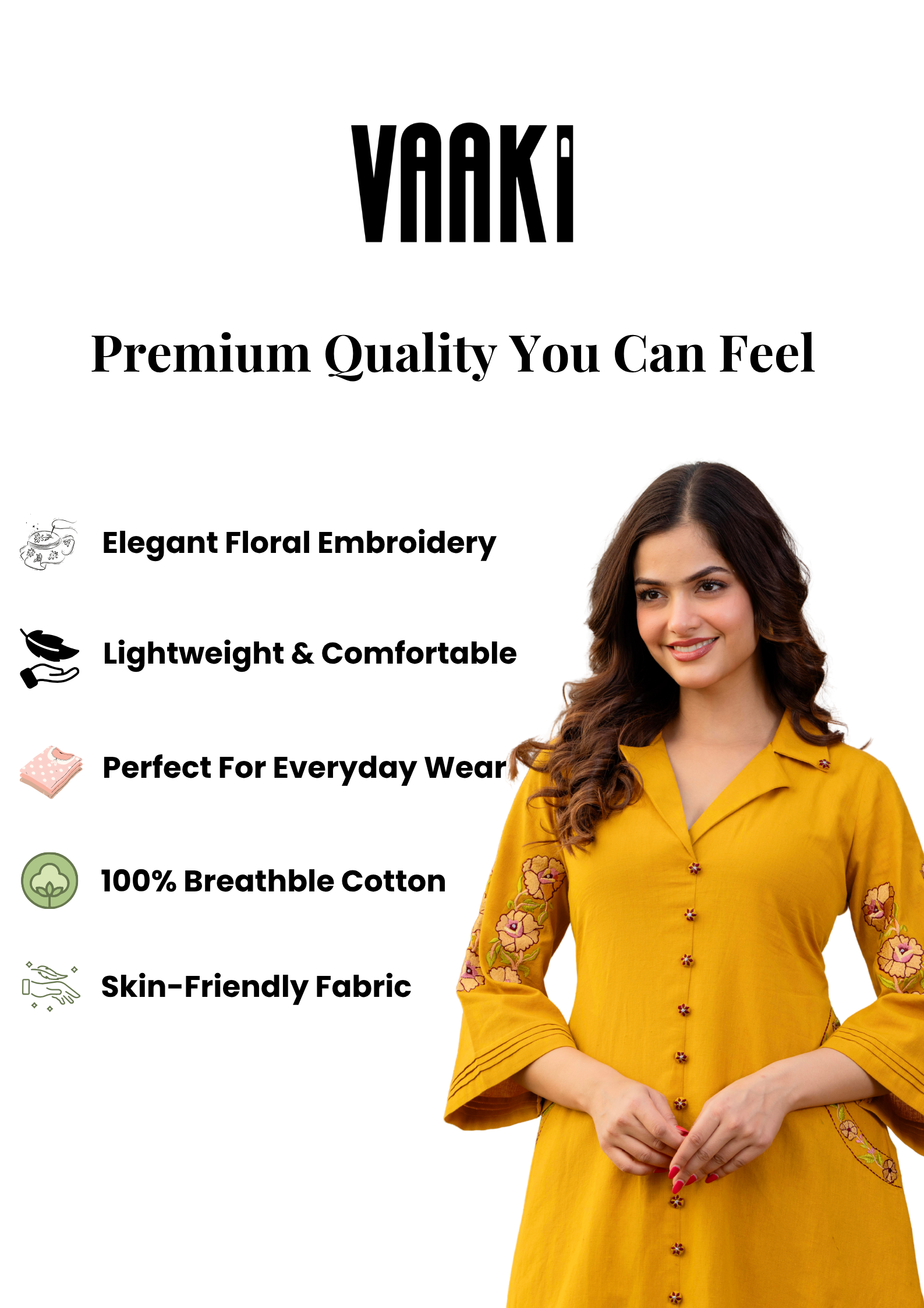 Gauhar Mustard Yellow Cotton Flex Co-ord Set
