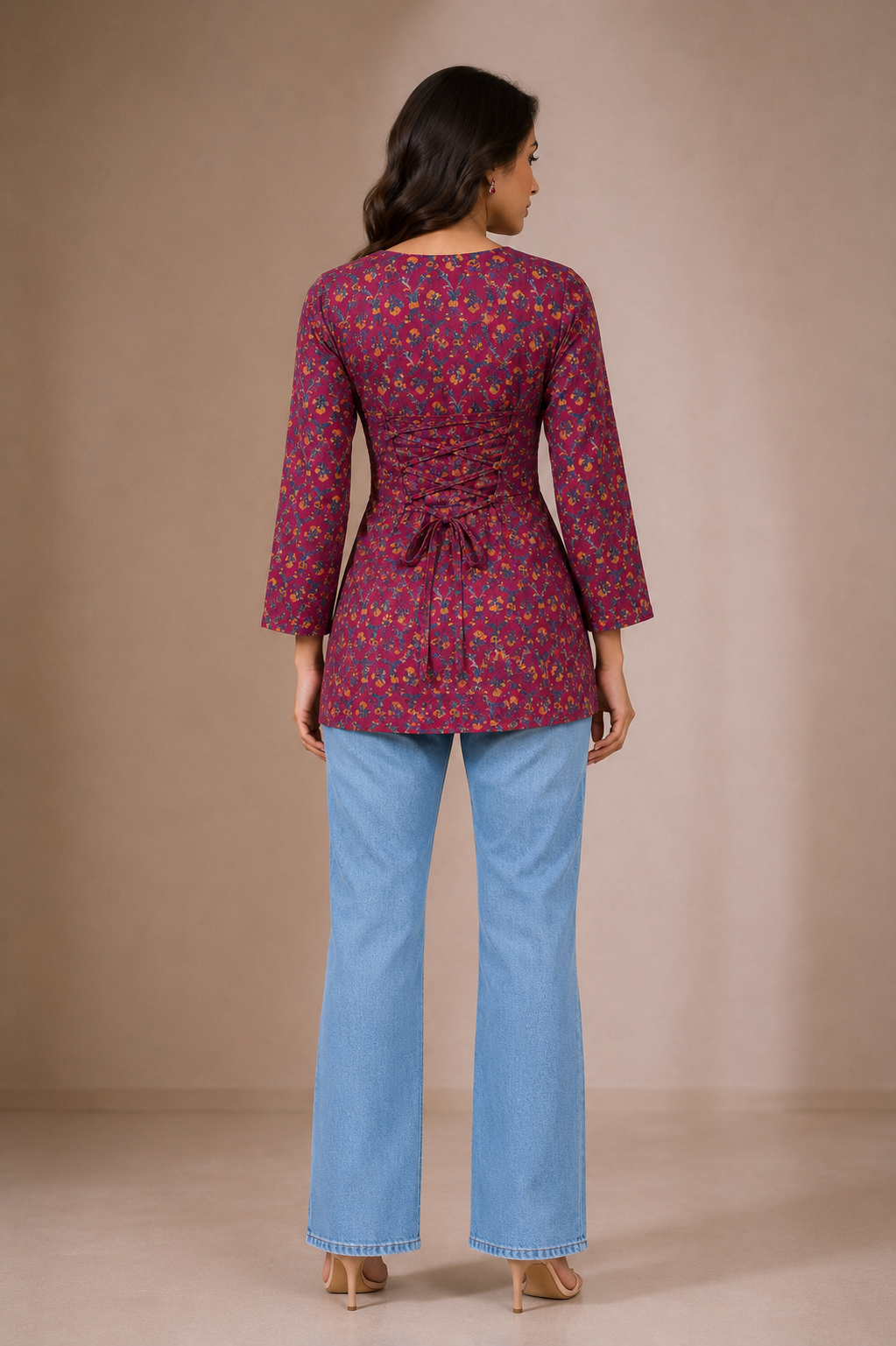 Red Kurti For Woman