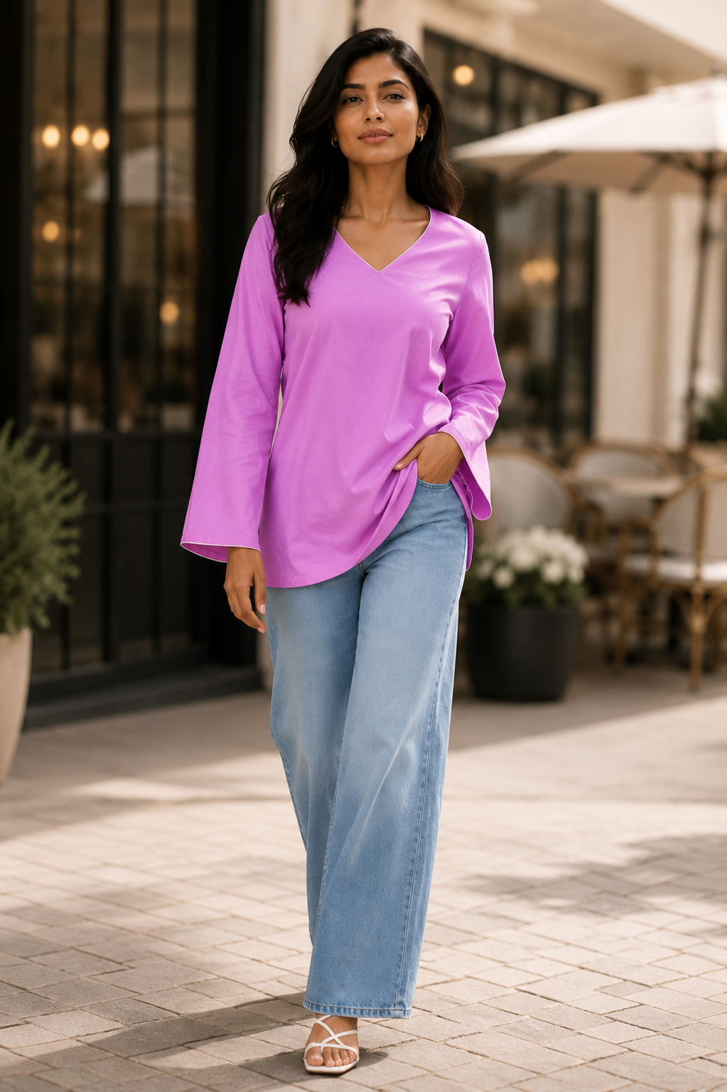 cotton kurti top women
