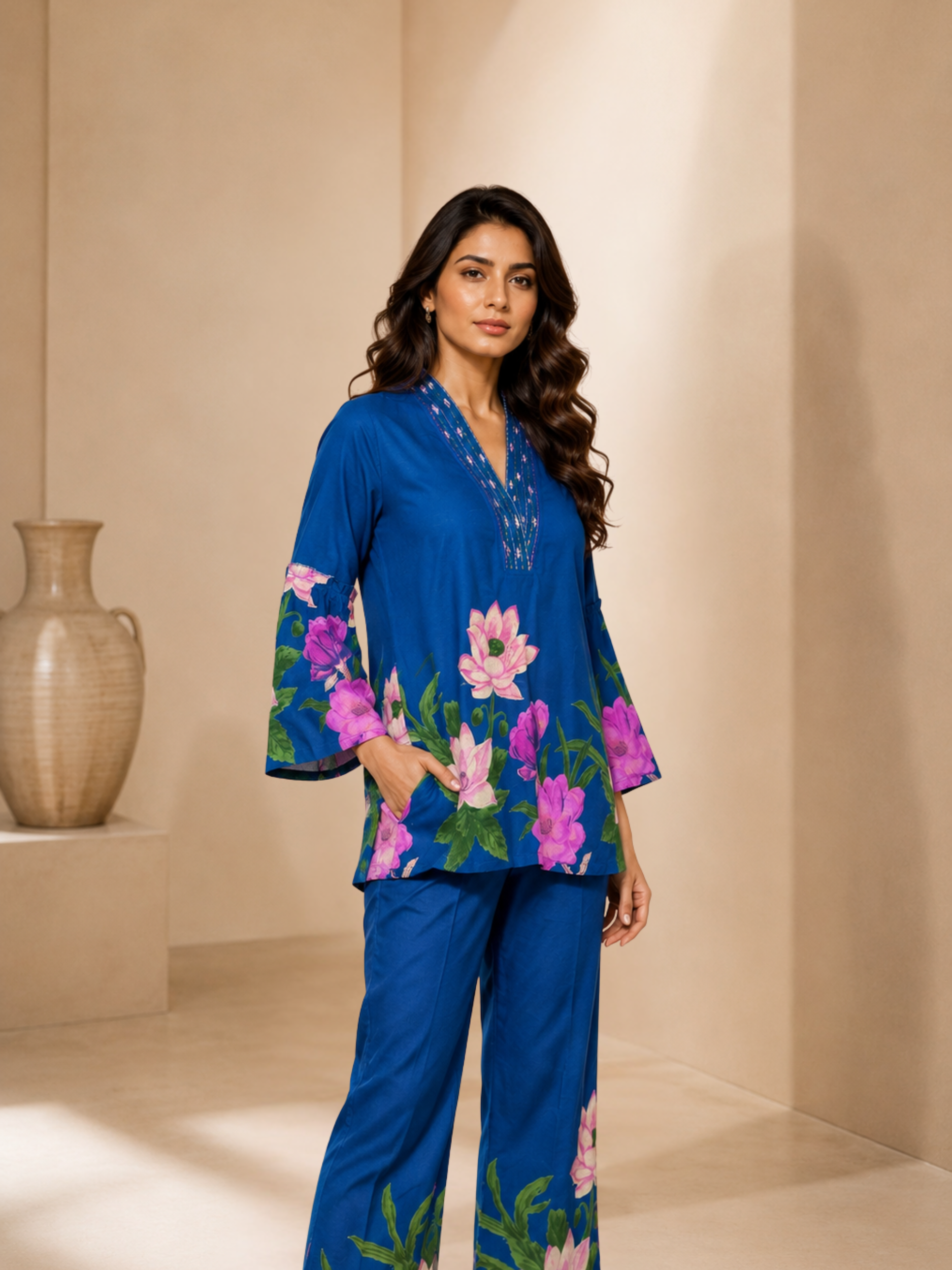 Blue Co-ord Set