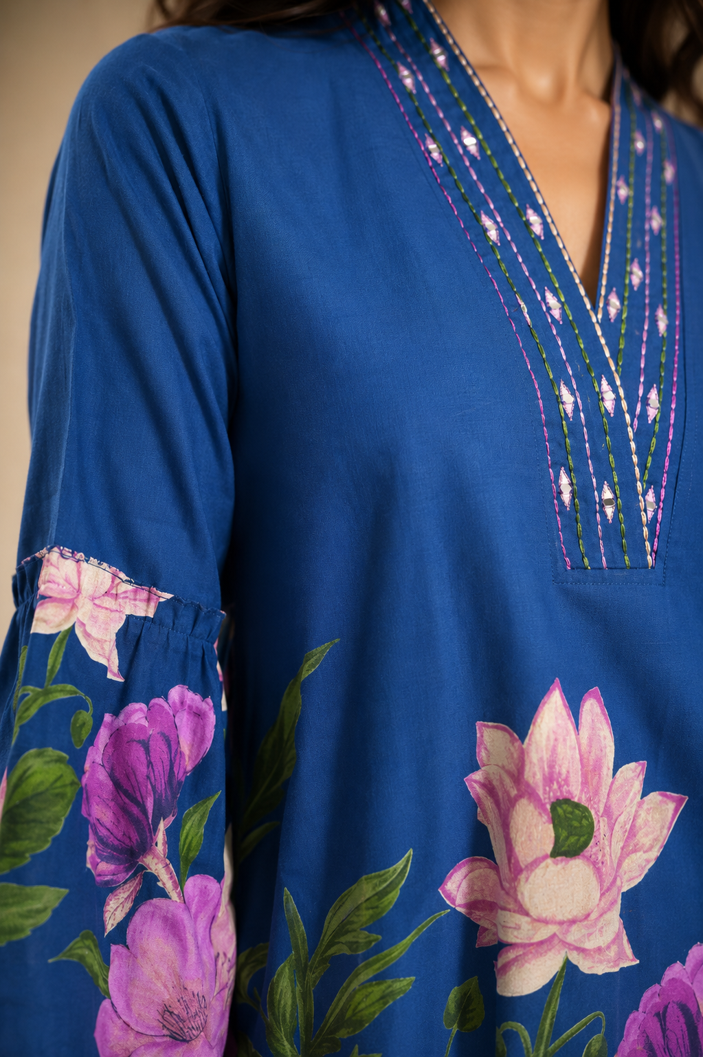 blue co ord set women