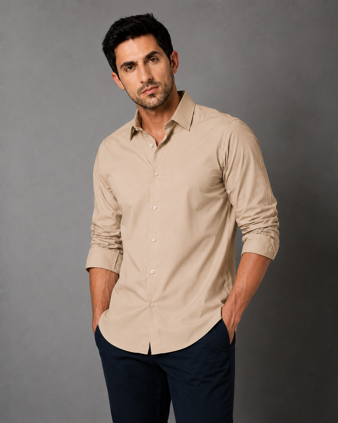 Shirts for men by VAAKI: cotton formal, casual and check shirts