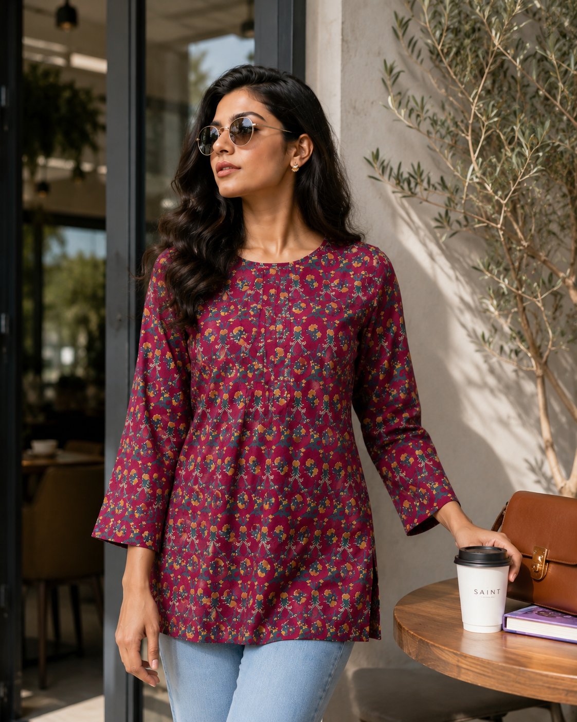 cotton kurti top women