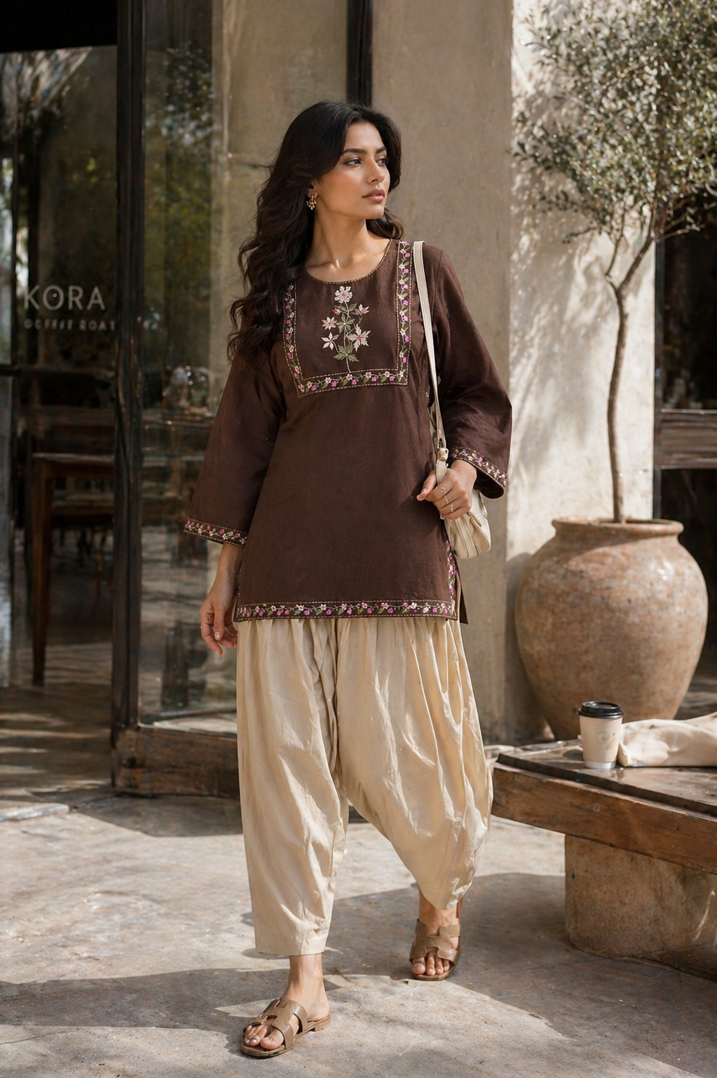 embroidered ethnic wear women