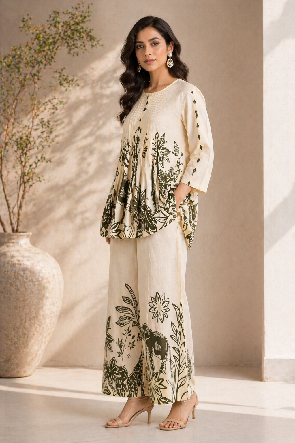 Women Palazzo Co-Ord Set