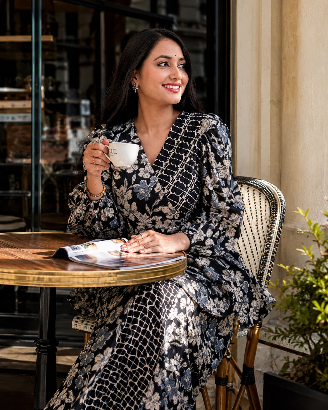 black co ord set women
