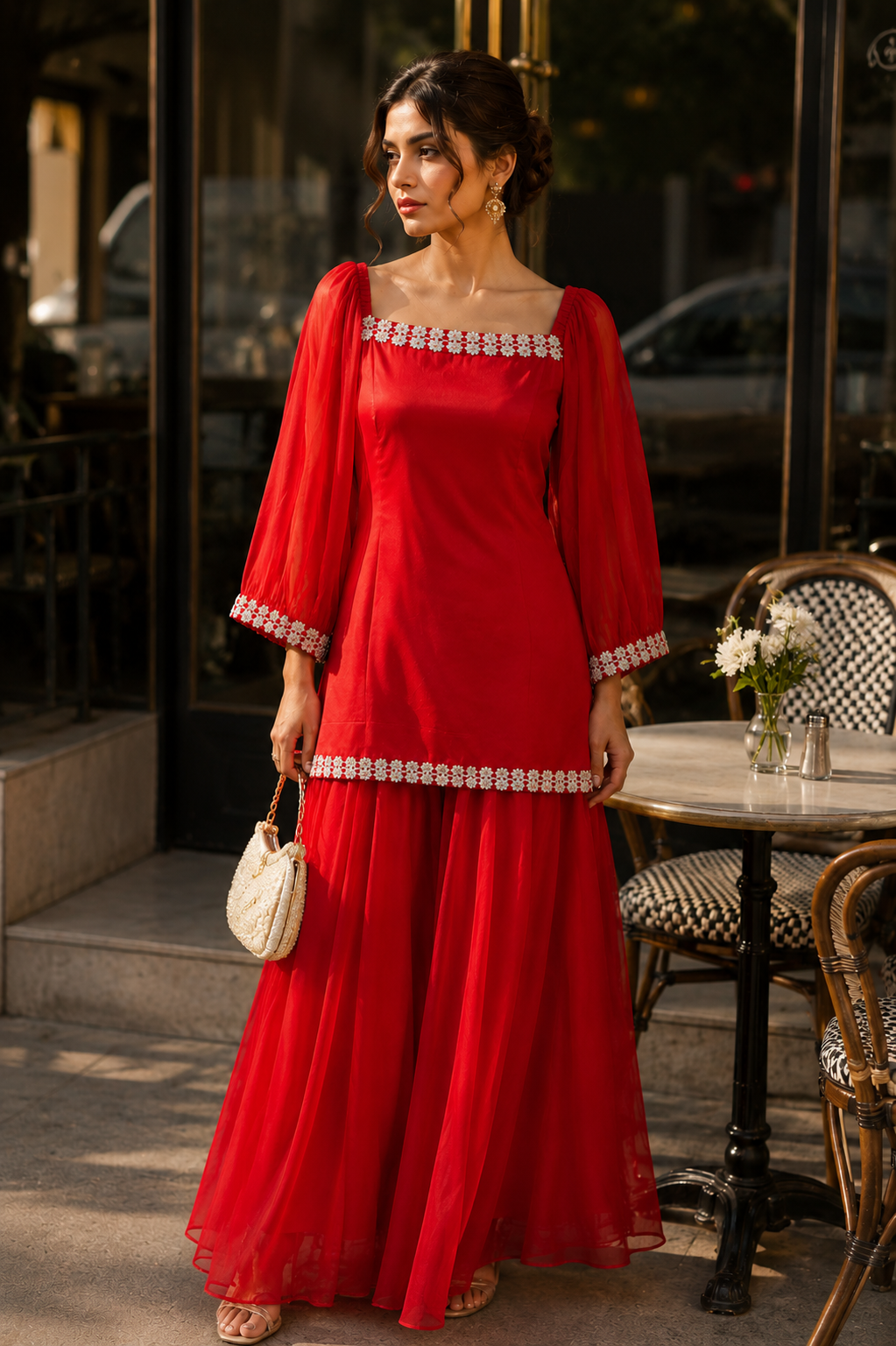 premium georgette sharara