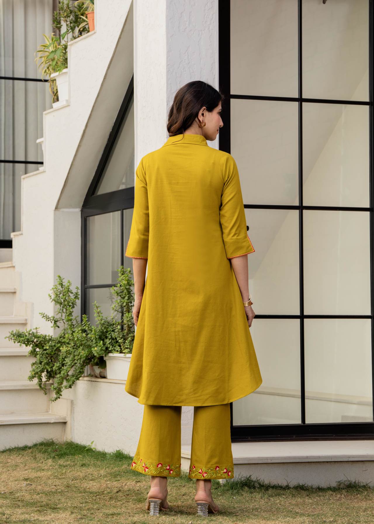 Embroidered Designer Cotton Co-ord Sets Online